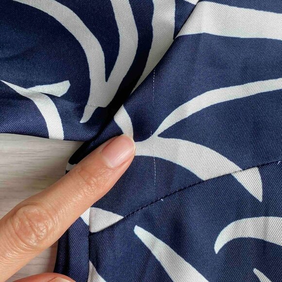 STAUD Parke Lemon Print Tunic Shirt Size S Lightweight Artsy Lagenlook Vacation - Picture 8 of 11